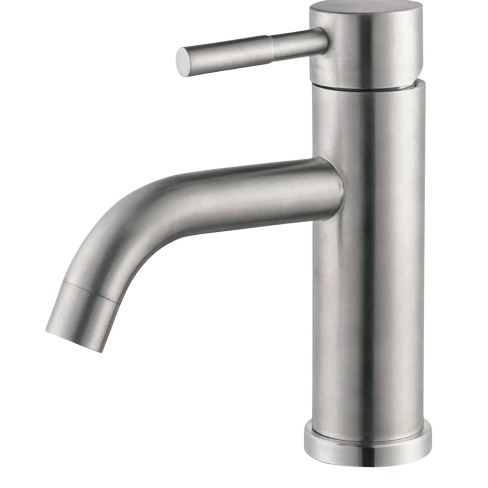 Baterie din inox pentru lavoar, Aquafix - 301, satin